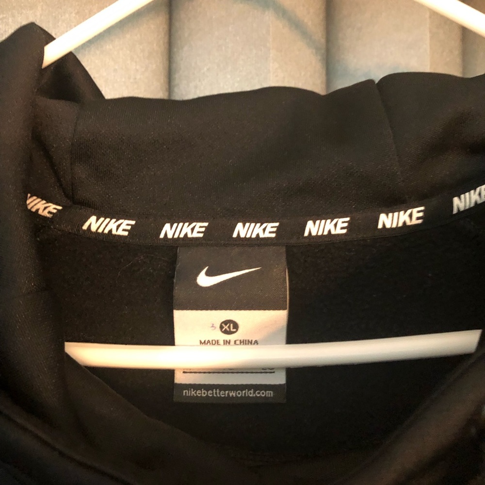 NIKE Men’s Black Hoodie XL - Picture 3 of 6